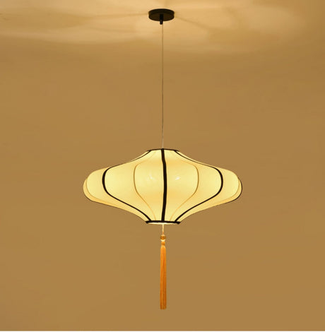 BOJI Octavia Elegant Chinese Hand-Painted Ceiling Lamp from BOJI
