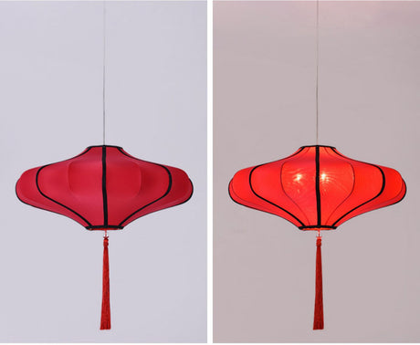 BOJI Octavia Elegant Chinese Hand-Painted Ceiling Lamp from BOJI