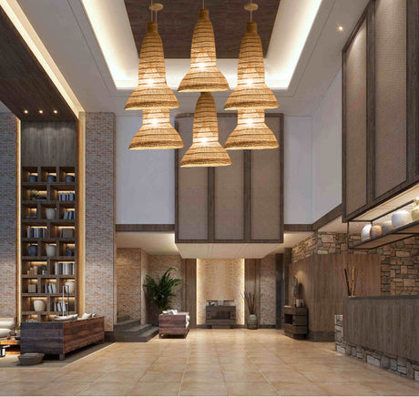 BOJI Santiago Elegant Chinese-Style Stair Lighting Fixture. from BOJI
