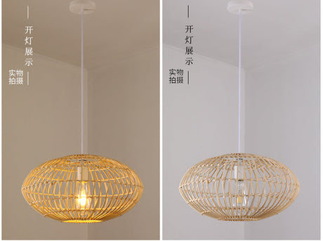 BOJI Sapporo Creative Personalized Bird Nest Rattan Art Chanders from BOJI