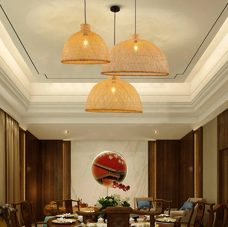 BOJI Suyin Elegant Woven Design Ceiling Lamp from BOJI