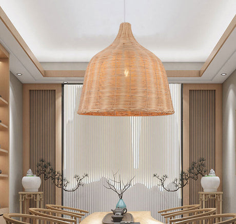 BOJI Takumi Elegant Bamboo Ceiling Lamp from BOJI