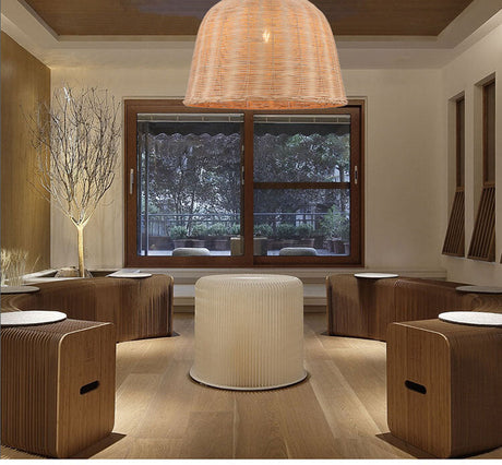 BOJI Takumi Elegant Bamboo Ceiling Lamp from BOJI