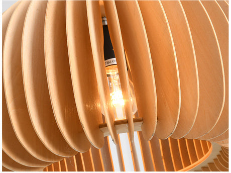 BOJI Takumi Rustic Elegant Wooden Ceiling Lamp from BOJI