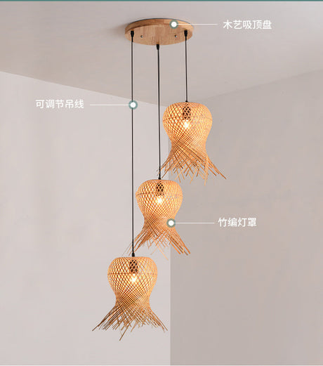 BOJI Yunhai Elegant Vintage Ceiling Lamp from BOJI