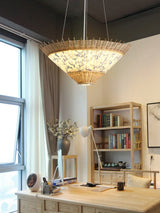BOJI Yuzuki Elegant Woven Ceiling Lamp - Chinese Style Living Room Light. from BOJI
