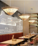 BOJI Yuzuki Elegant Woven Ceiling Lamp - Chinese Style Living Room Light. from BOJI