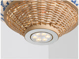 BOJI Yuzuki Elegant Woven Ceiling Lamp - Chinese Style Living Room Light. from BOJI