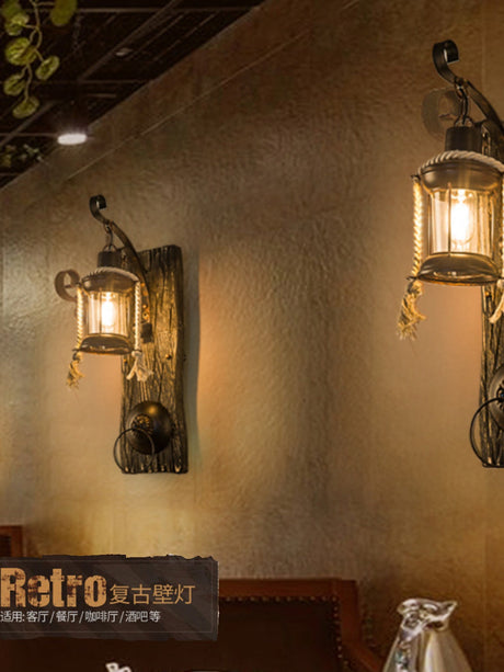 BOJI Zigzag Waverly Rustic Ambient Coffee Lantern from BOJI