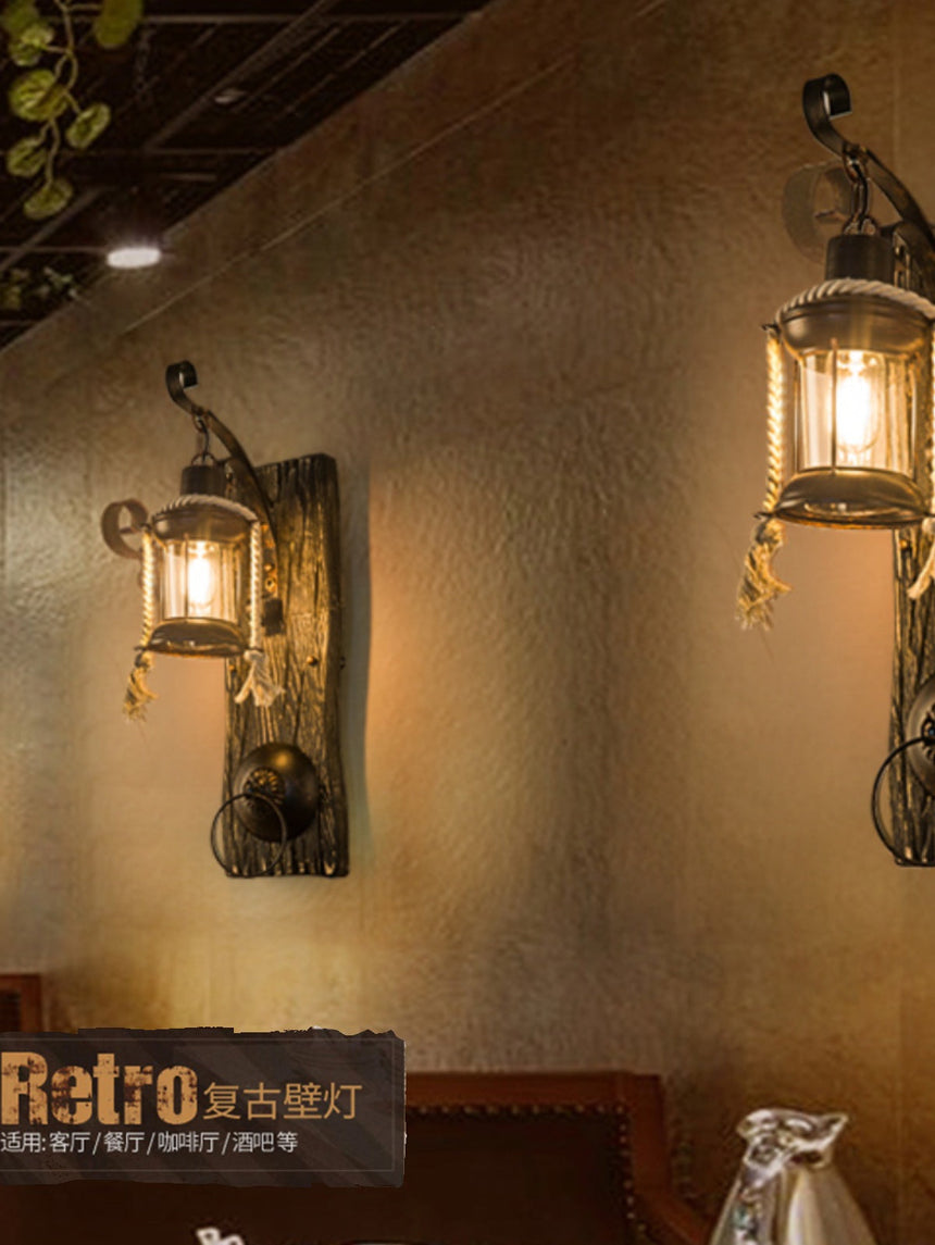 BOJI Zigzag Waverly Rustic Ambient Coffee Lantern from BOJI