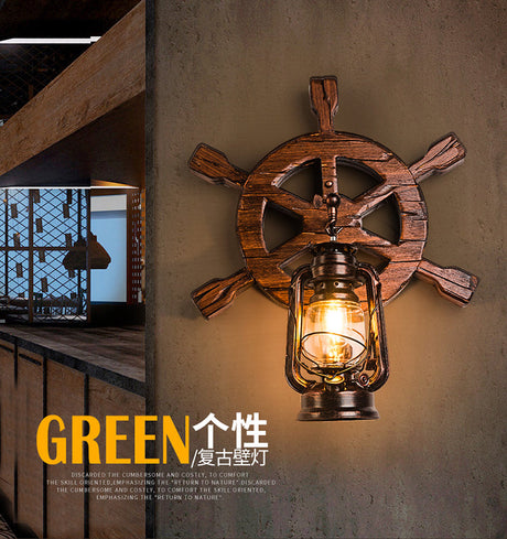 BOJI Zigzag Waverly Rustic Ambient Coffee Lantern from BOJI
