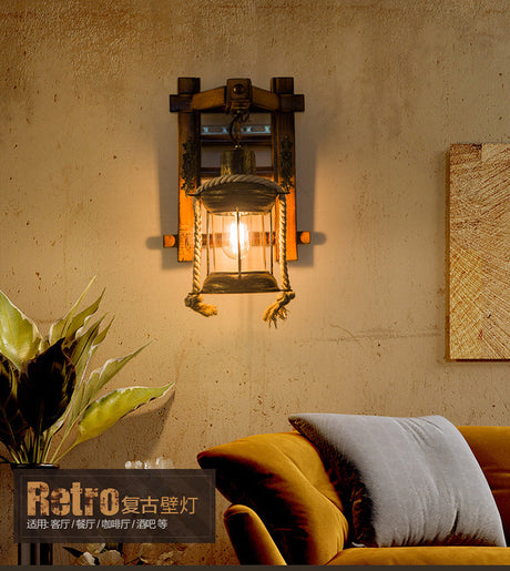 BOJI Zigzag Waverly Rustic Ambient Coffee Lantern from BOJI