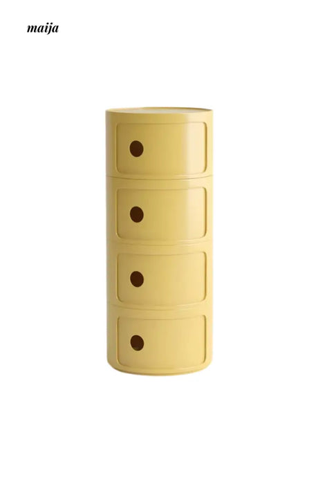 PUMPKIN BOX Round Minimalist Bedside Table from PUMPKIN BOX