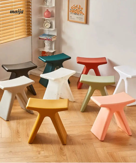 Pastel Shoe Changing Bench from maija