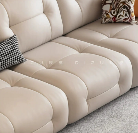 DIPU Nikolaj Cream Cowhide Sofa from DIPU