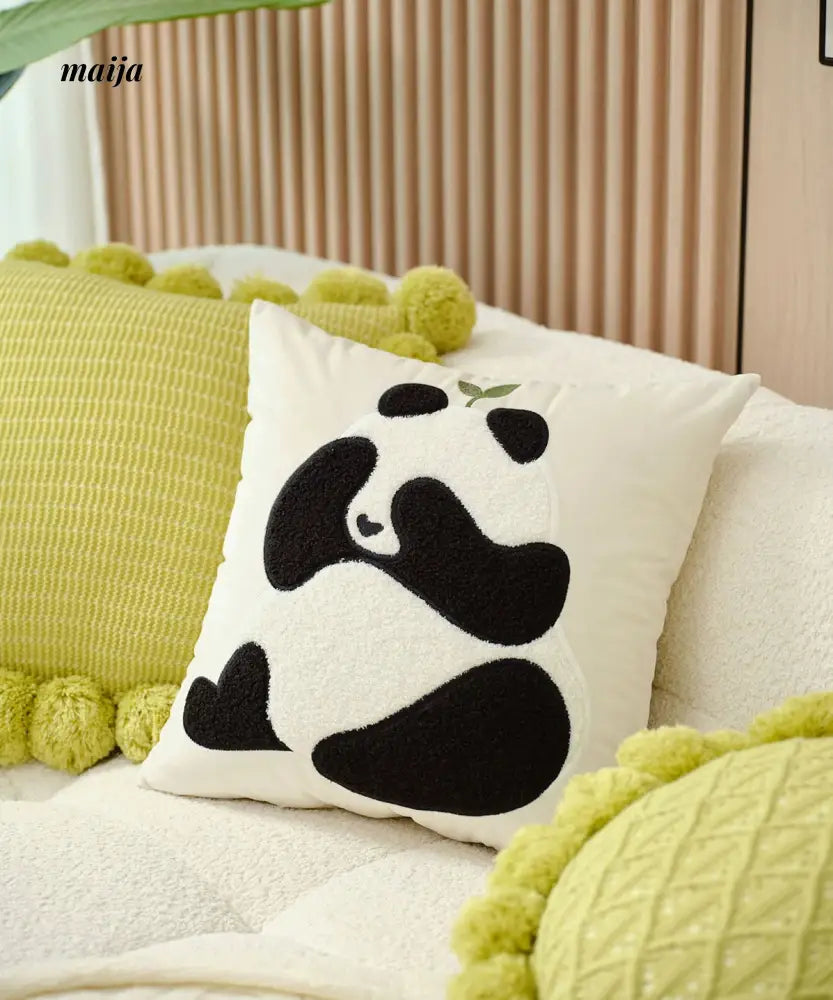 Shy Panda Cushion from MISTYWOOD