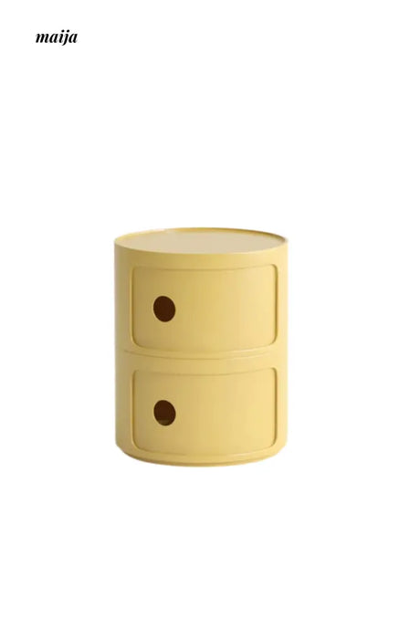 PUMPKIN BOX Round Minimalist Bedside Table from PUMPKIN BOX