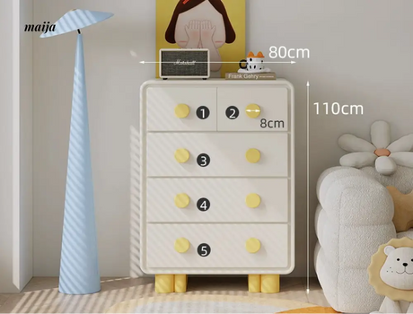 LIVINGPLUS Light Luxury Drawer Side Cabinet from LIVINGPLUS