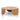 SAVALLE 1.1m Round Coffee Table with Sculptural Curved Panel Legs