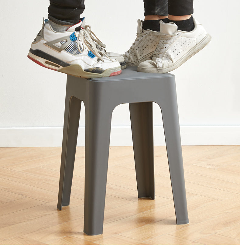 CHENGXIN HOME Araceli Thickened Modern Stacking Plastic Stool from CHENGXIN HOME