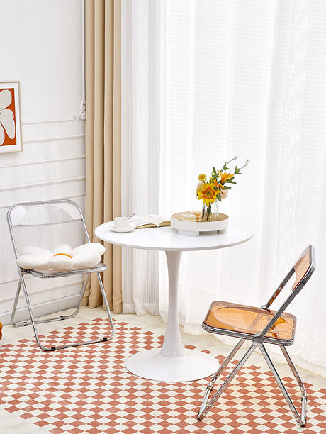 CHENGXIN HOME Yuki Elegant Minimalist Round Table Set from CHENGXIN HOME