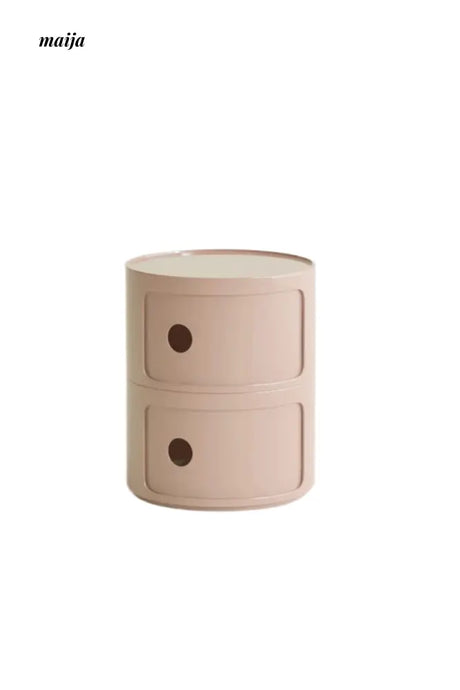 PUMPKIN BOX Round Minimalist Bedside Table from PUMPKIN BOX