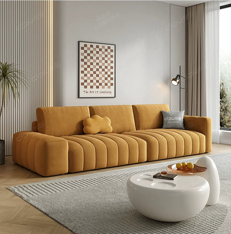 DIPU Landry Scandinavian Cream Modern Sofa from DIPU