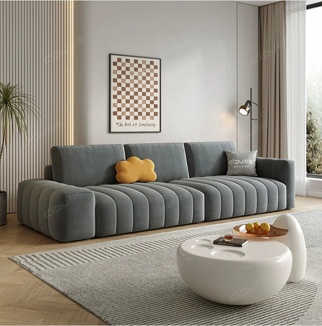 DIPU Landry Scandinavian Cream Modern Sofa from DIPU