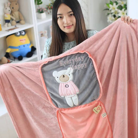 DANDELION Isolde Whimsical Organic Cotton Throw from DANDELION