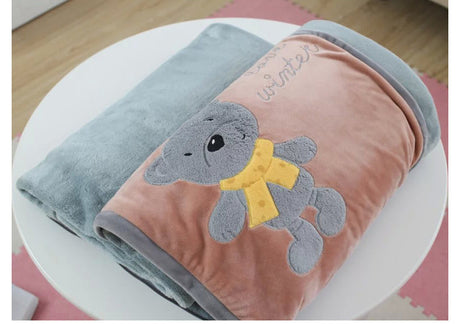 DANDELION Isolde Whimsical Organic Cotton Throw from DANDELION