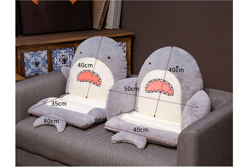 DANDELION Kaimana Cozy Cartoon Shark Chair Cushion from DANDELION