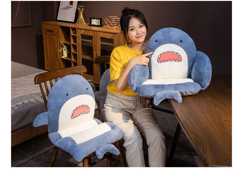 DANDELION Kaimana Cozy Cartoon Shark Chair Cushion from DANDELION
