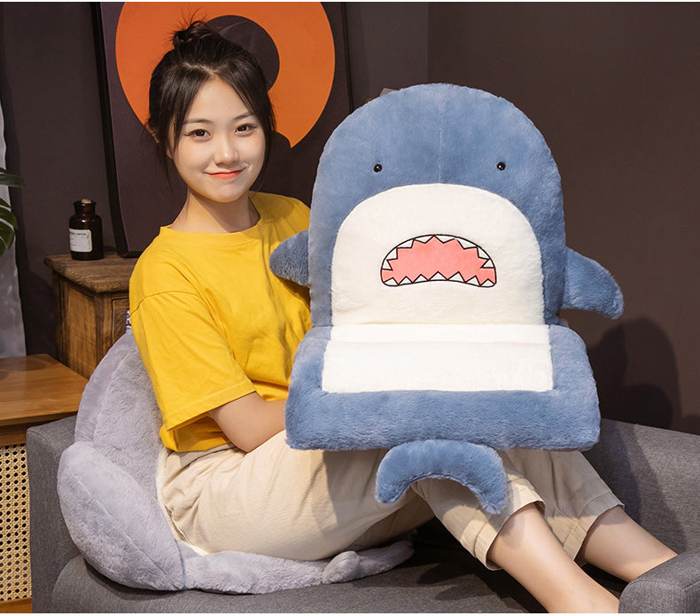 DANDELION Kaimana Cozy Cartoon Shark Chair Cushion from DANDELION