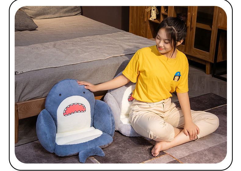 DANDELION Kaimana Cozy Cartoon Shark Chair Cushion from DANDELION