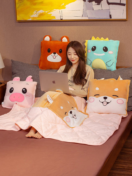 DANDELION Kazuki Cozy Flange Coral Velvet Single Blanket from DANDELION