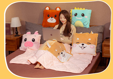 DANDELION Kazuki Cozy Flange Coral Velvet Single Blanket from DANDELION
