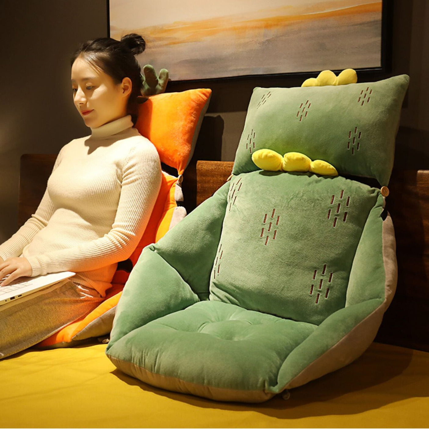DANDELION Kintaro Ergonomic Supportive Cushion Office Chair from DANDELION