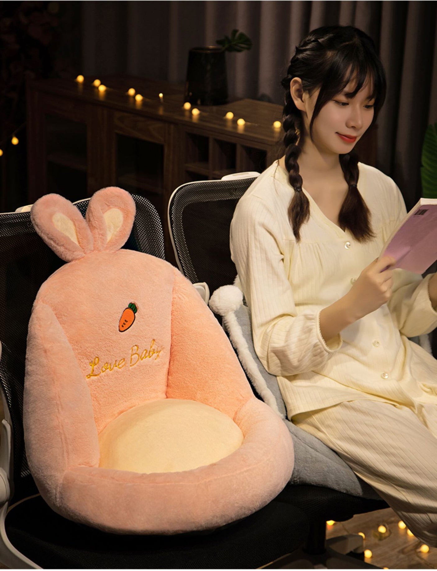 DANDELION Kiyoshi Cozy Japanese-Style Tatami Cushion from DANDELION