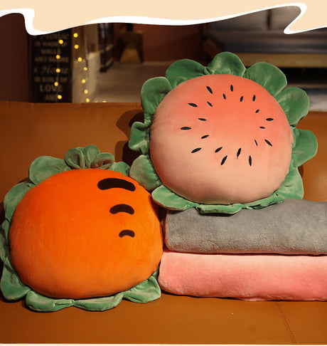 DANDELION Marisol Cozy Cartoon Coral Flannel Summer Towel from DANDELION