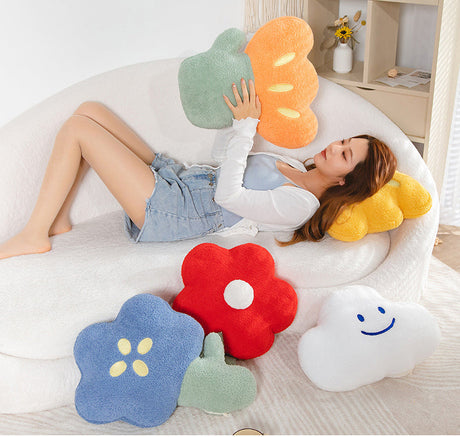 DANDELION Sapporo Cozy Floral Nordic Style Pillow from DANDELION