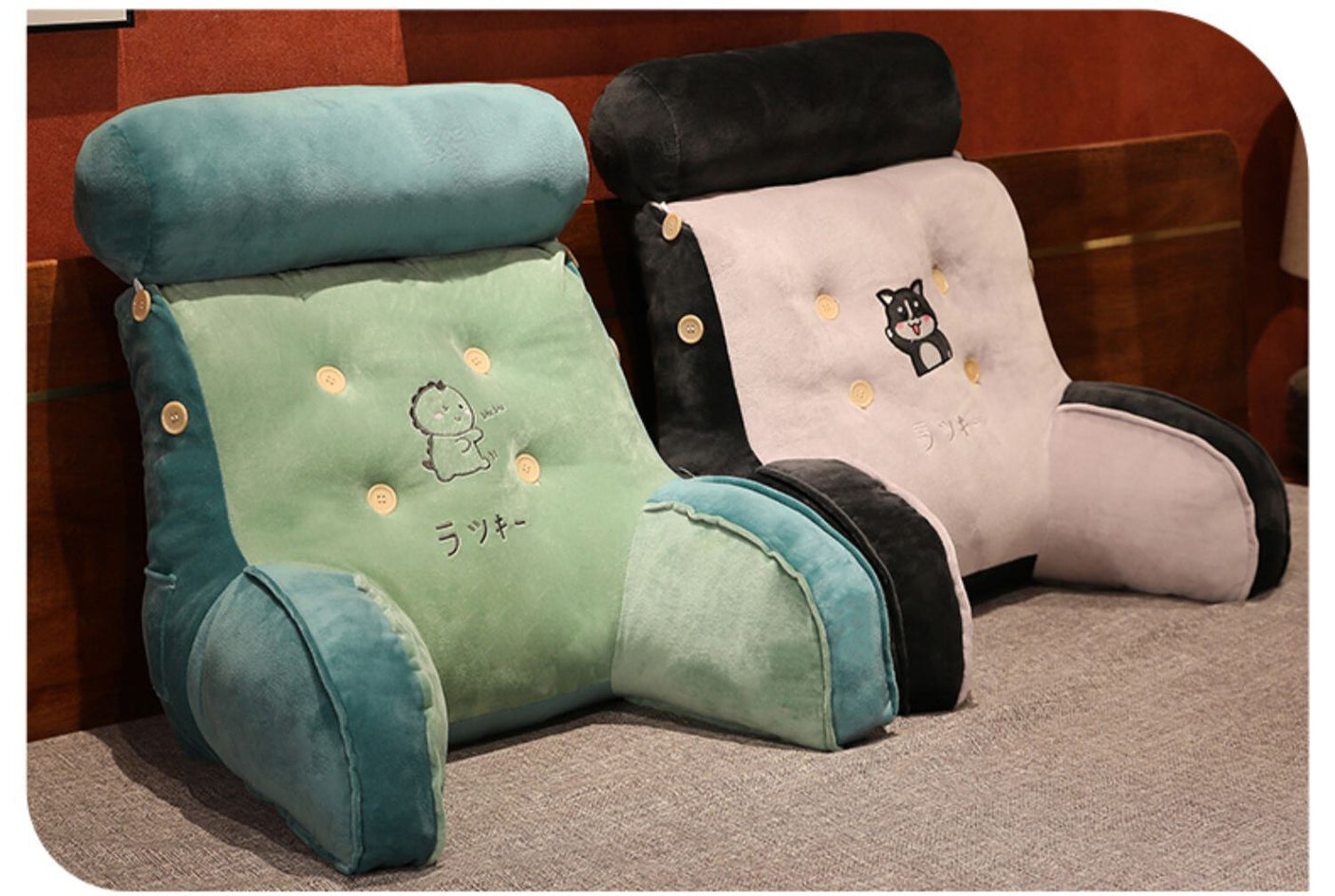 DANDELION Yamaguchi Comfortable Soft Bedside Mobile Pillow from DANDELION