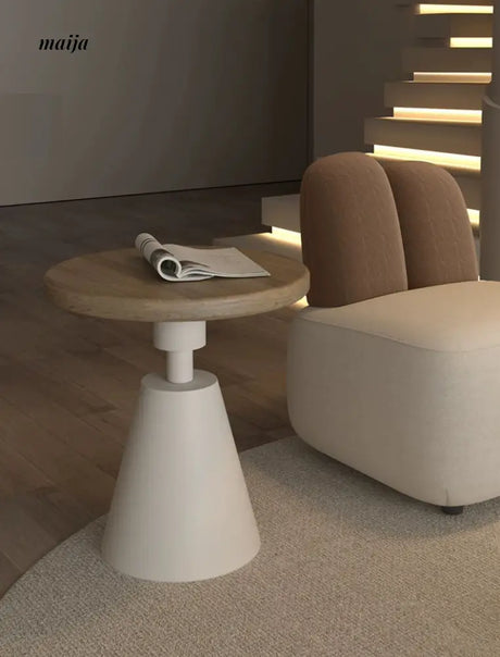 Fabian Solid Wood Side Table from maija