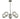 DESIGNER LIGHTING Norwood Elegant Glass Ceiling Lamp from DESIGNER LIGHTING