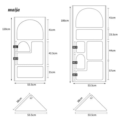 Snow Cave Corner Display Shelf from maija