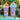 DUJIA Elowen Vibrant Inflatable Strawberry Swim Ring from DUJIA