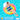 DUJIA Elowen Vibrant Inflatable Strawberry Swim Ring from DUJIA