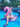 DUJIA Isadora Colorful Inflatable Nail Sequins Swimming Ring from DUJIA