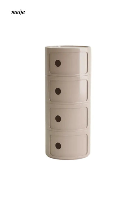 PUMPKIN BOX Round Minimalist Bedside Table from PUMPKIN BOX