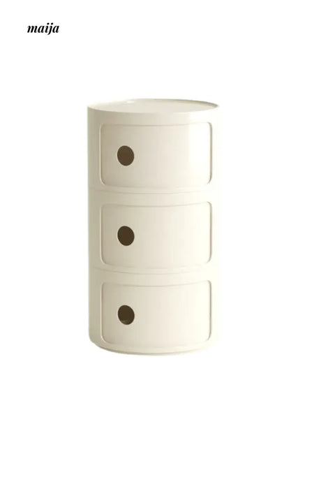 PUMPKIN BOX Round Minimalist Bedside Table from PUMPKIN BOX