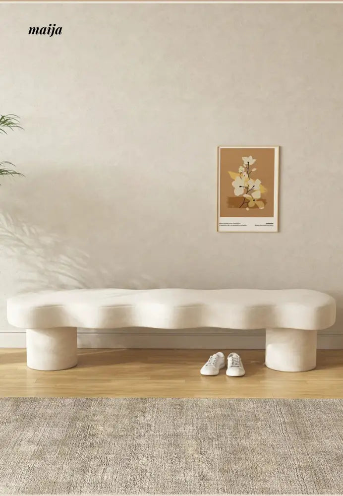 Elouise Wavy Long Bench from maija